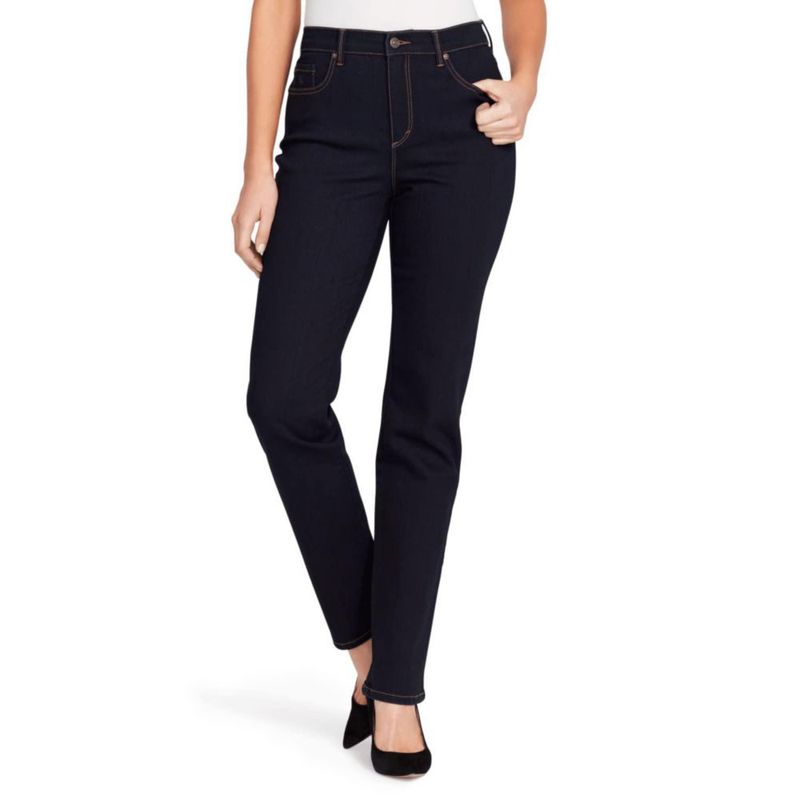 PANTALONES Gloria Vanderbilt 16 Long Rinse Negro