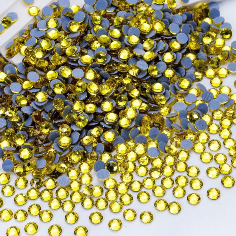 Strass MEIBITE SS16 Citrino 14400 piezas 38-40 mm