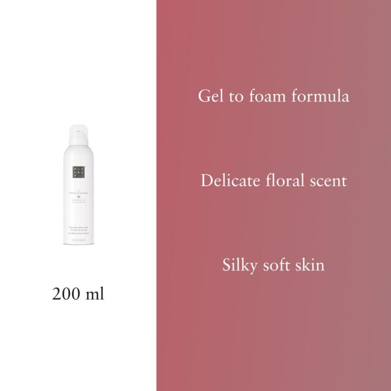 Gel de ducha espumoso RITUALS Sakura Leche de Arroz y Flor de Cerezo 200 ml