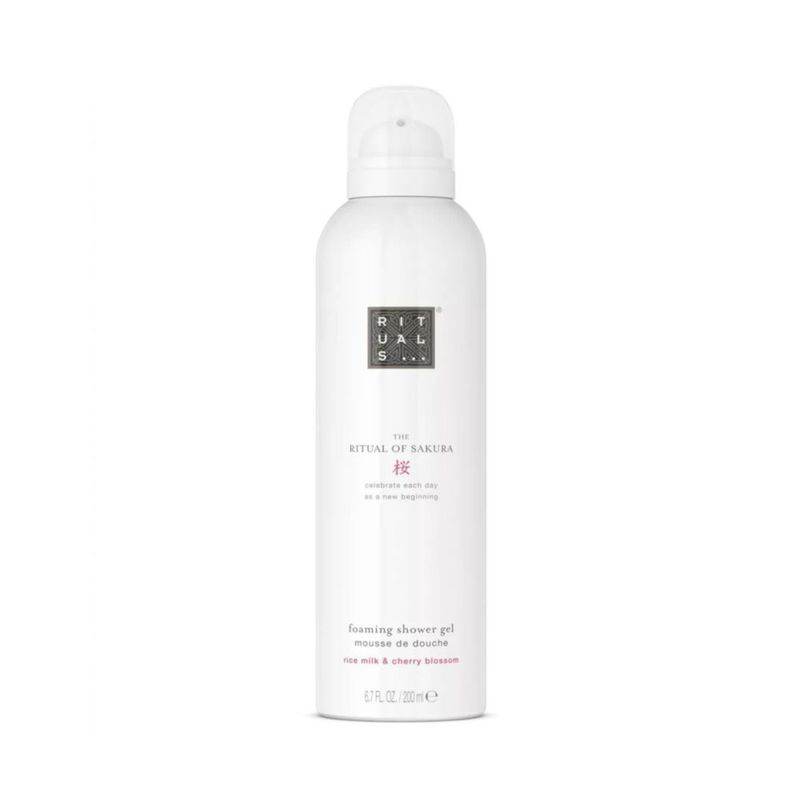 Gel de ducha espumoso RITUALS Sakura Leche de Arroz y Flor de Cerezo 200 ml