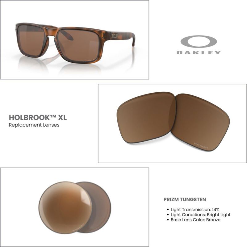 Lentes Oakley Holbrook XL Prizm Tungsten Iridium