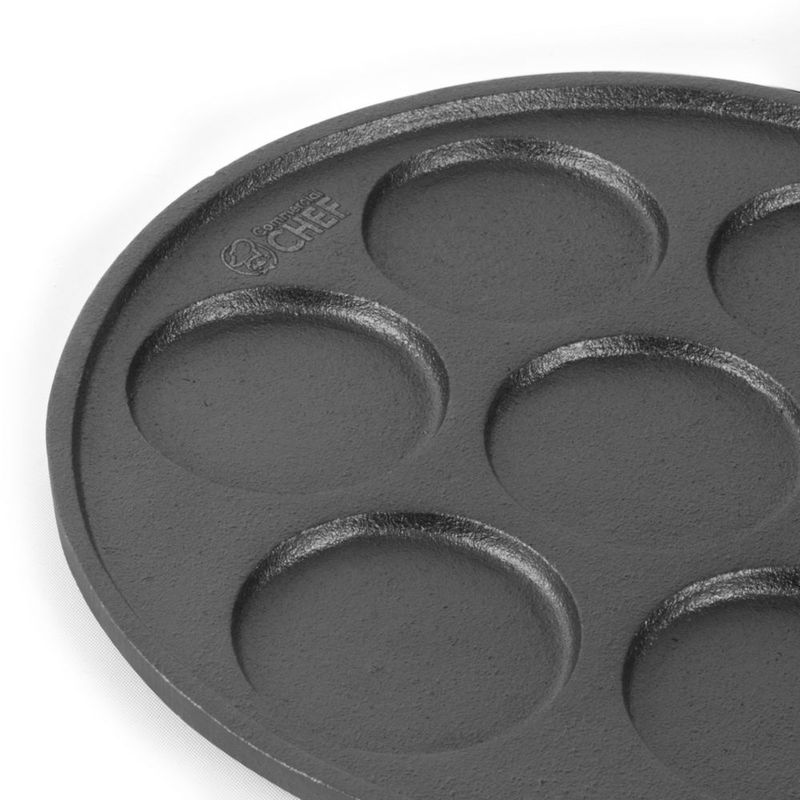 Plancha para Panqueques Comercial CHEF CHCI172 de Hierro Fundido
