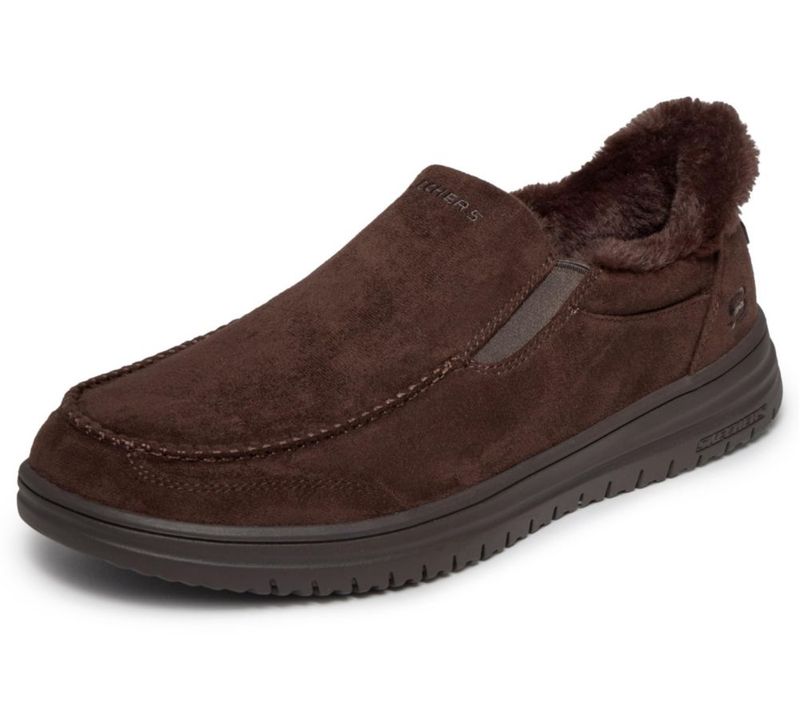 Pantufla Skechers Murette - Scofield Chocolate talla 10
