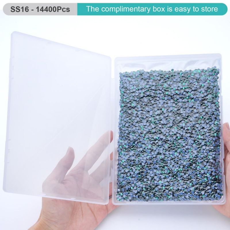 Strass MEIBITE SS16 Azul 14.400 piezas (38‑40 mm)