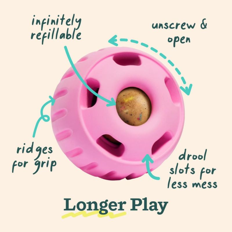 Paquete Pupsicle WOOF Pequeño Rosa + Recargas de Cumpleaños