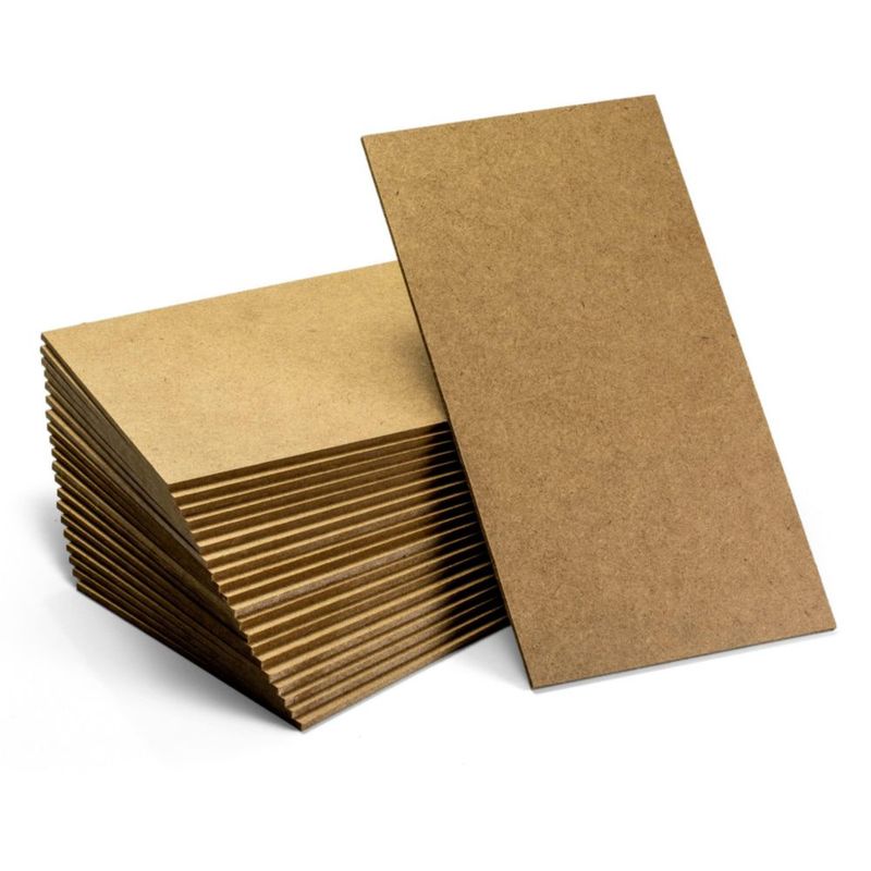 Planchas de MDF Officemate 15x23 cm 03 cm (1/8") paquete de 20