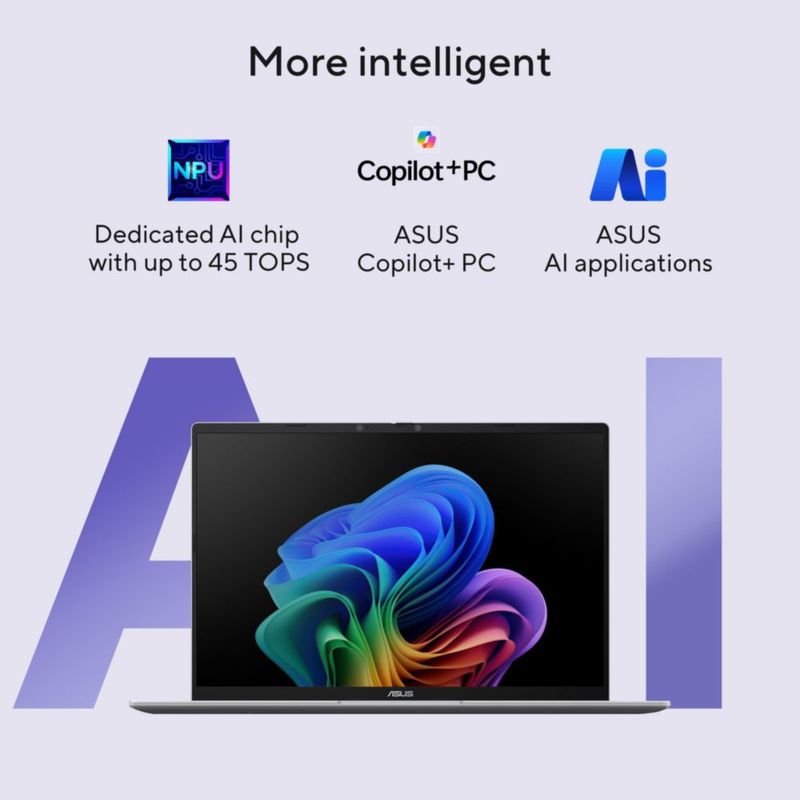 Portátil ASUS Vivobook 16 Snapdragon X X1 8 GB 512 GB
