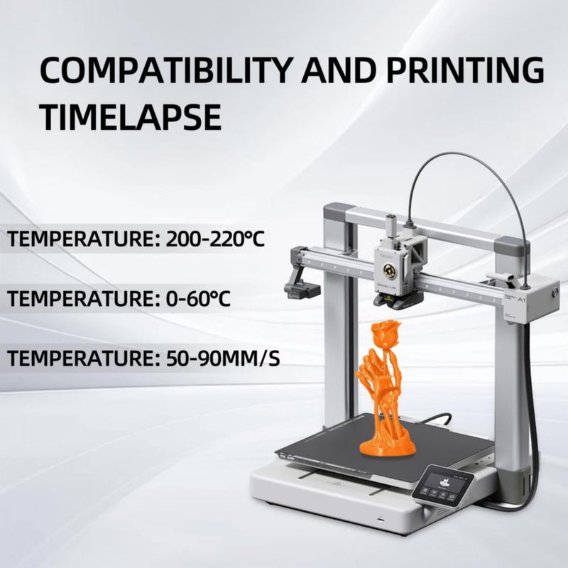 Filamento 3D Miailuy PLA+ 175 mm 2 kg Naranja Seda (2 piezas)