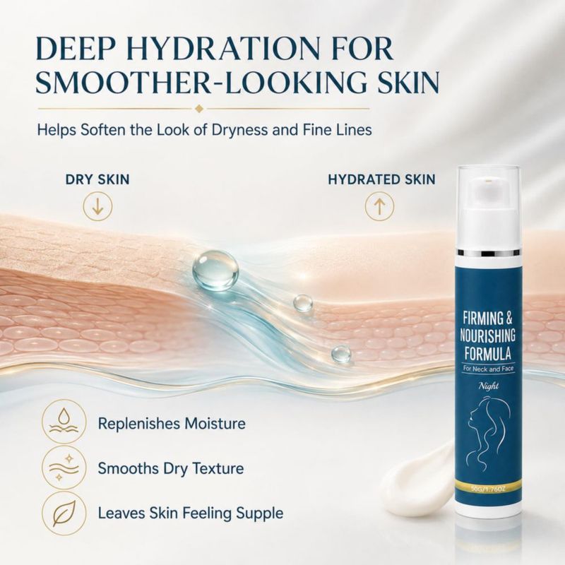 Crema Nocturna SNOWGRACE 50 ml Reafirmante y Restauradora