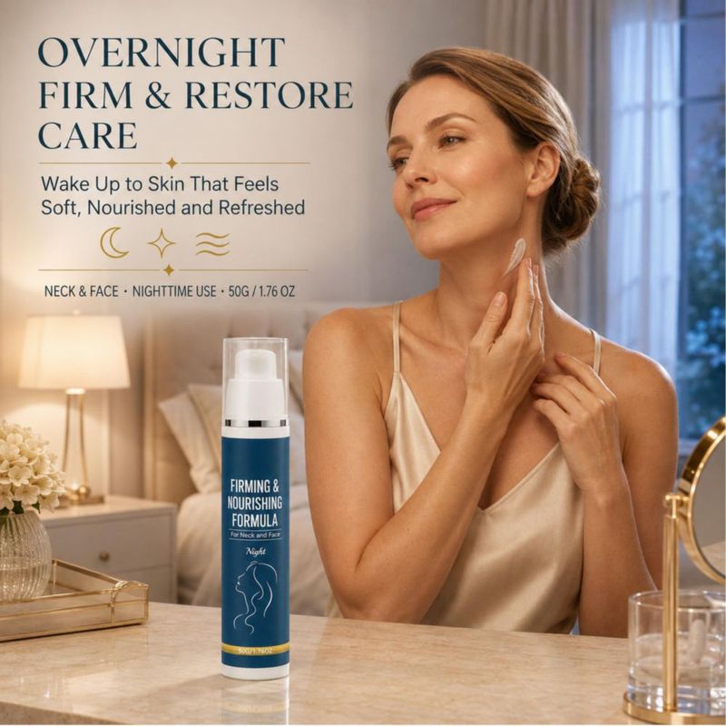 Crema Nocturna SNOWGRACE 50 ml Reafirmante y Restauradora