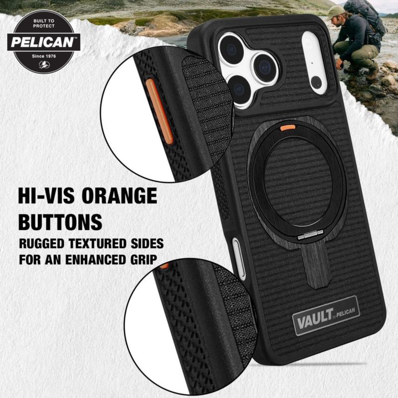 Funda Pelican Vault para iPhone 18 Pro Max - Negra