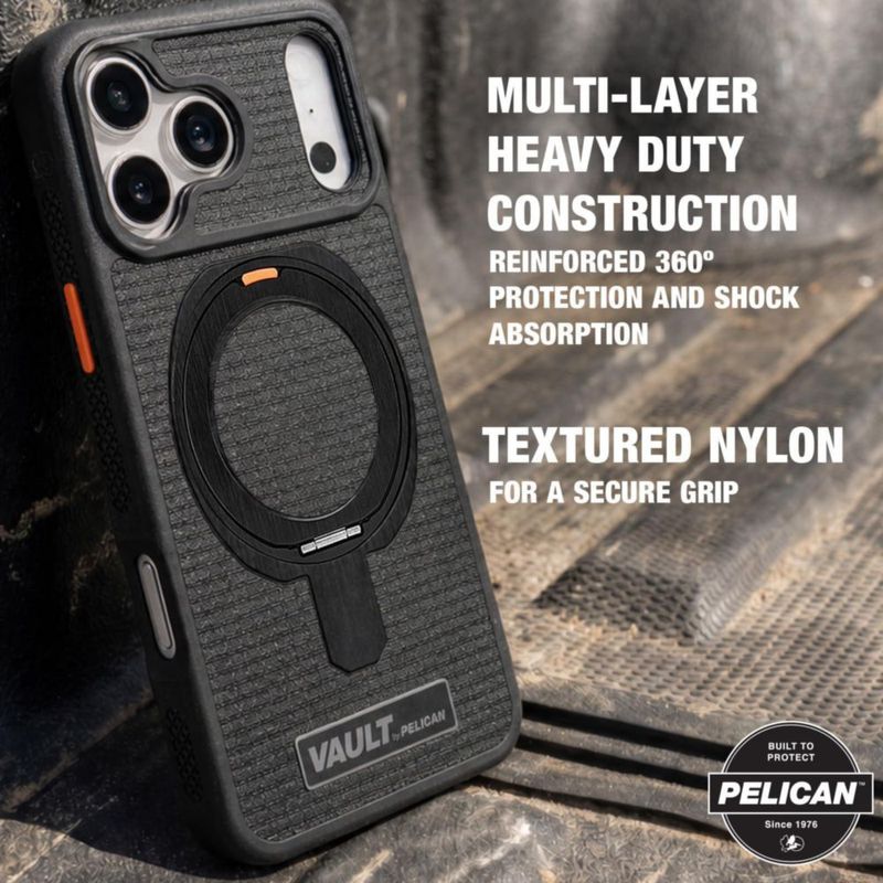 Funda Pelican Vault para iPhone 18 Pro Max - Negra