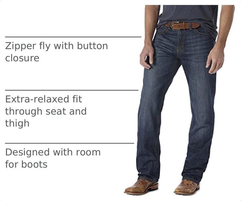 Vaqueros Wrangler 20X Corte Extremadamente Relajado
