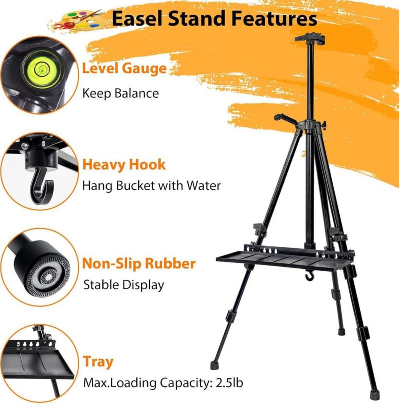 Soportes de Caballetes VAIIGO Pack de 4 20-61 cm de mesa/piso