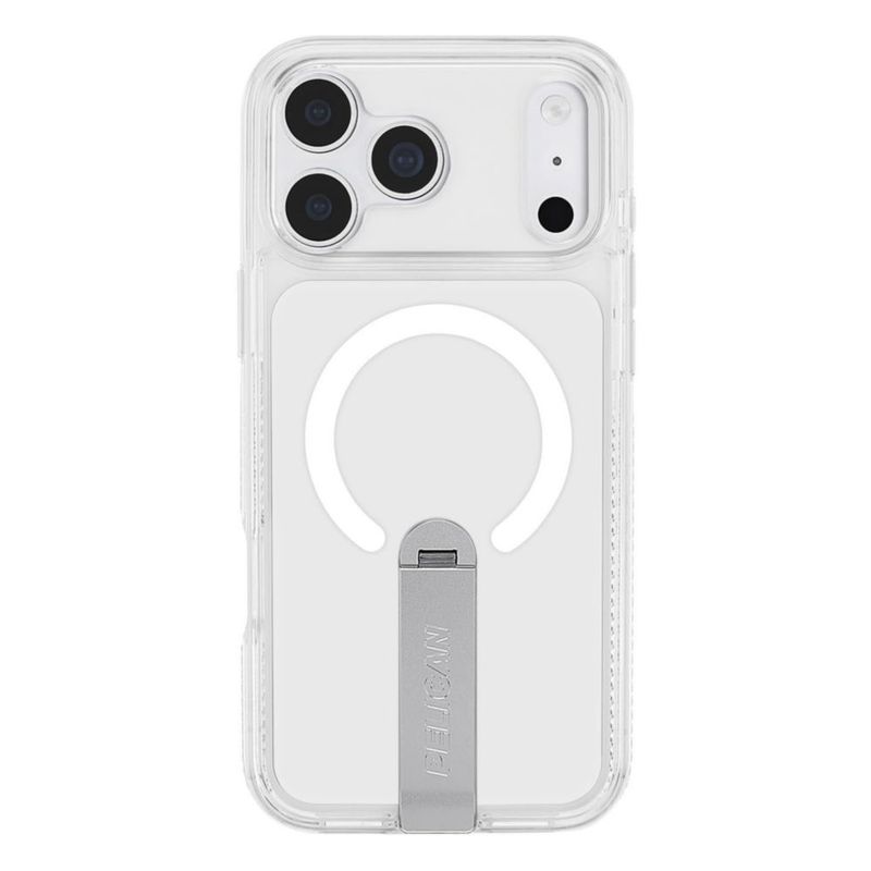Funda Pelican para iPhone 18 Pro Max Transparente con Soporte Giratorio
