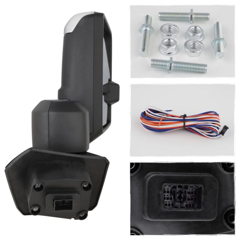 Espejo de vehículo AKKON para GMC Sierra 1500 2019-2022 (cromo)