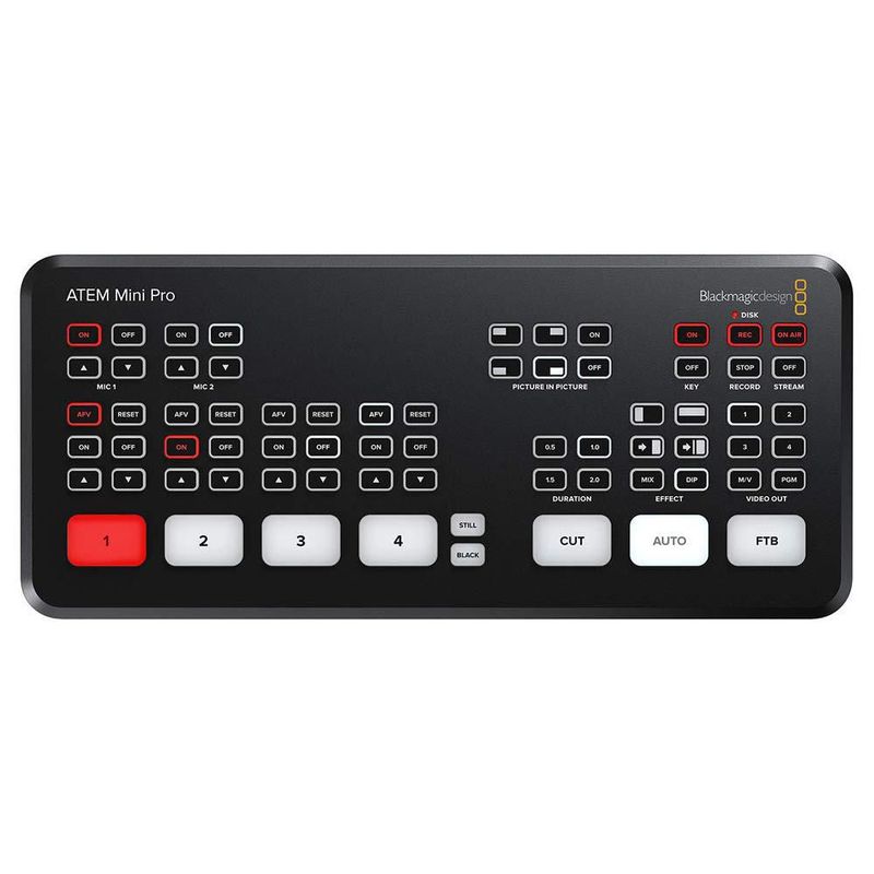 Conmutador de transmisión en vivo Blackmagic Design ATEM Mini Pro