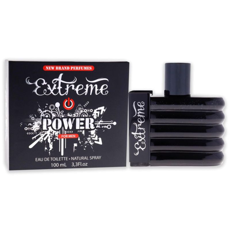Perfume New Brand Extreme Power EDT en spray para hombre 100 ml