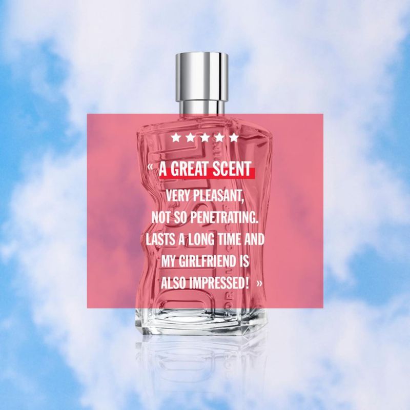 Eau de toilette recargable Perfume Diesel D 50 ml para hombres y mujeres