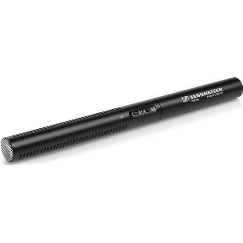 Micrófono tipo escopeta Sennheiser MKE 600 con soporte amortiguador y parabrisas