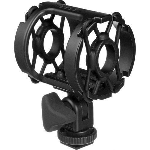 Micrófono tipo escopeta Sennheiser MKE 600 con soporte amortiguador y parabrisas