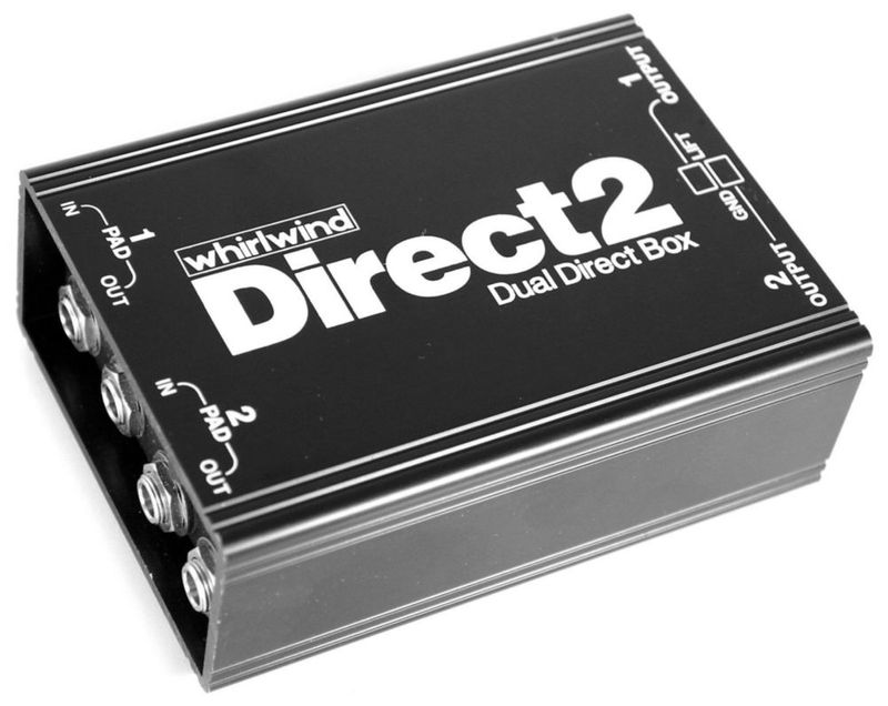 Caja Directa Whirlwind DIRECT2 2CH Pasiva