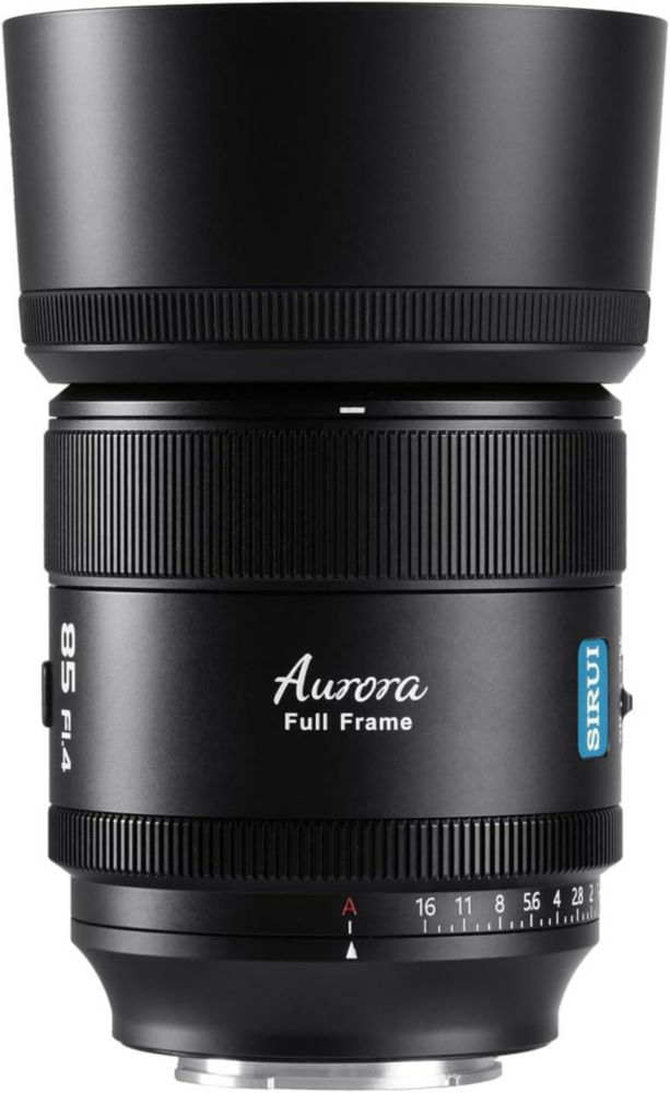 Objetivo Sirui Aurora 85mm F1.4 con Enfoque Automático para Montura E