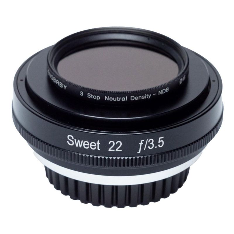Lente Lensbaby Sweet 22 para Fuji X con filtro de 67 mm