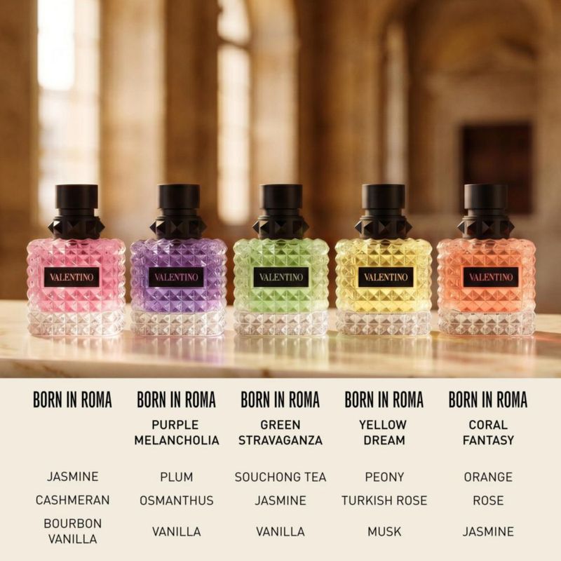 Perfume Valentino Born in Roma Donna 10 ml Verde