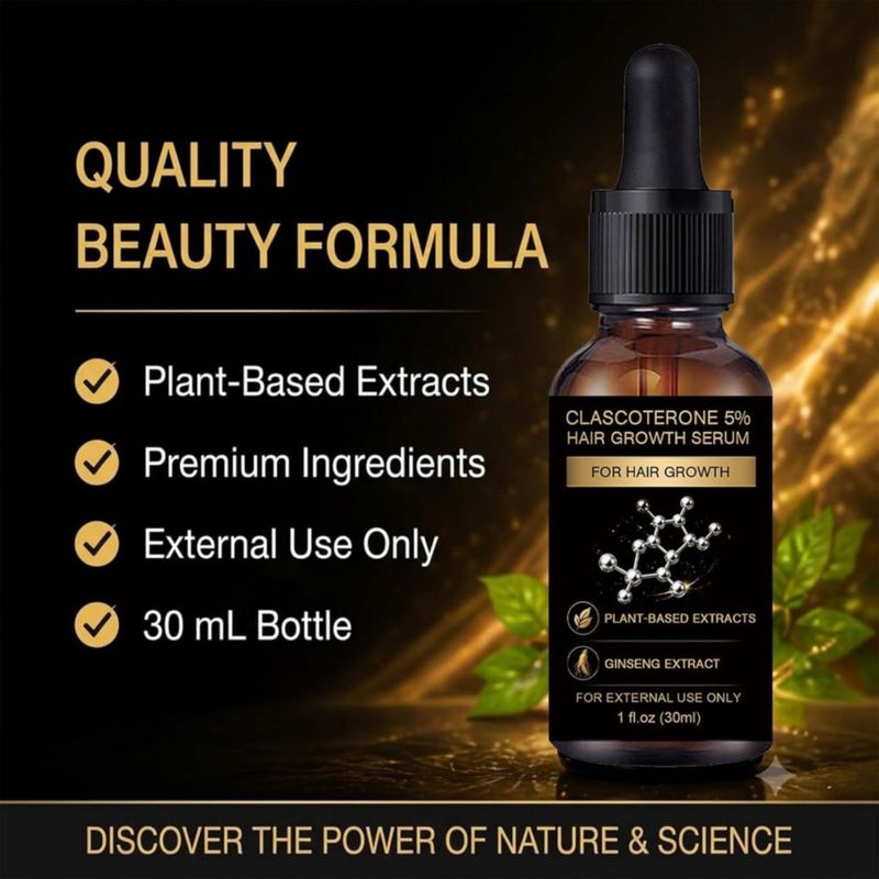 Suero capilar CHUIZI 30ml Clascoterona 5% Vitamina D