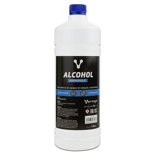 Alcohol Isopropílico Vorago CLN-108 de 1 litro.