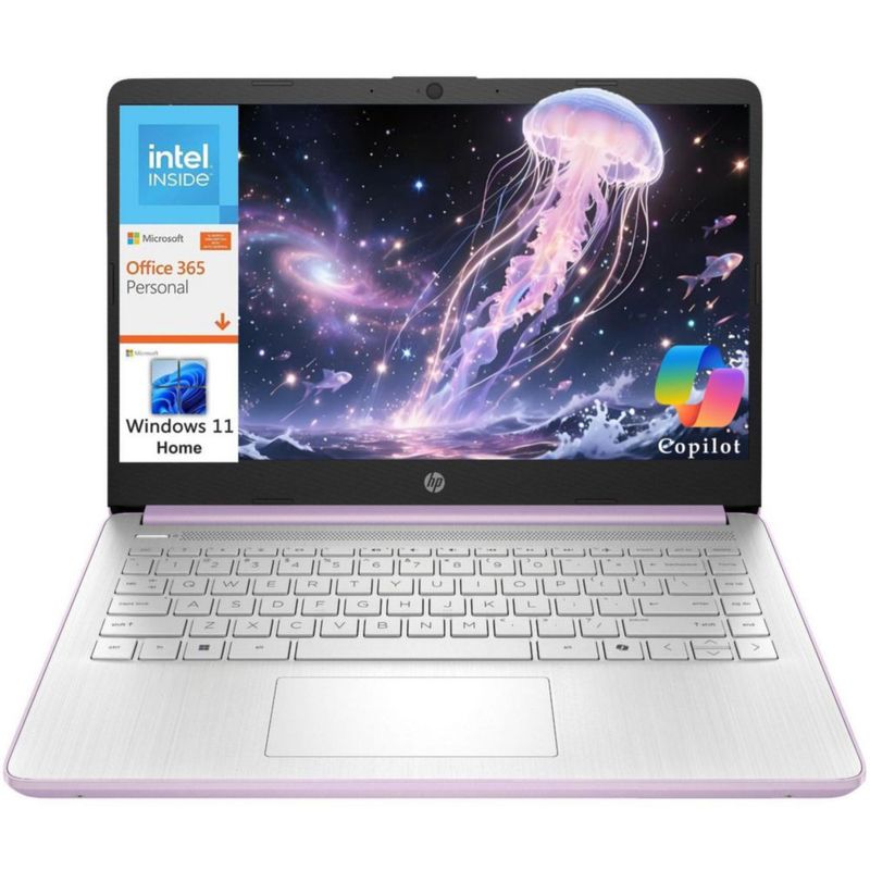 Portátil HP 14" Intel N150 128 GB SSD Copilot+Office