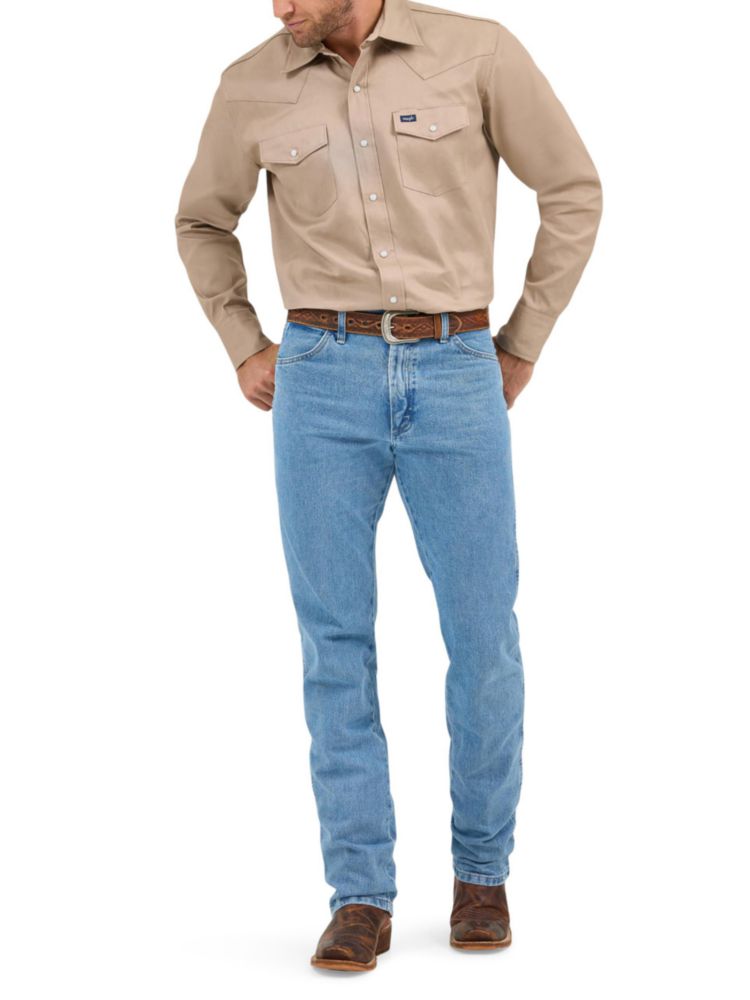 JEANS Wrangler 13MWZ 36W x 32L Lavado Antiguo