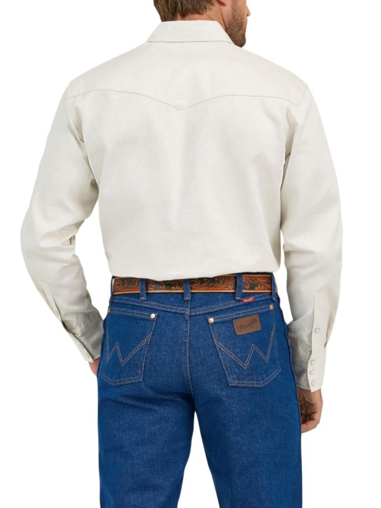 CAMISA Wrangler Corte Vaquero Stone Talla XL