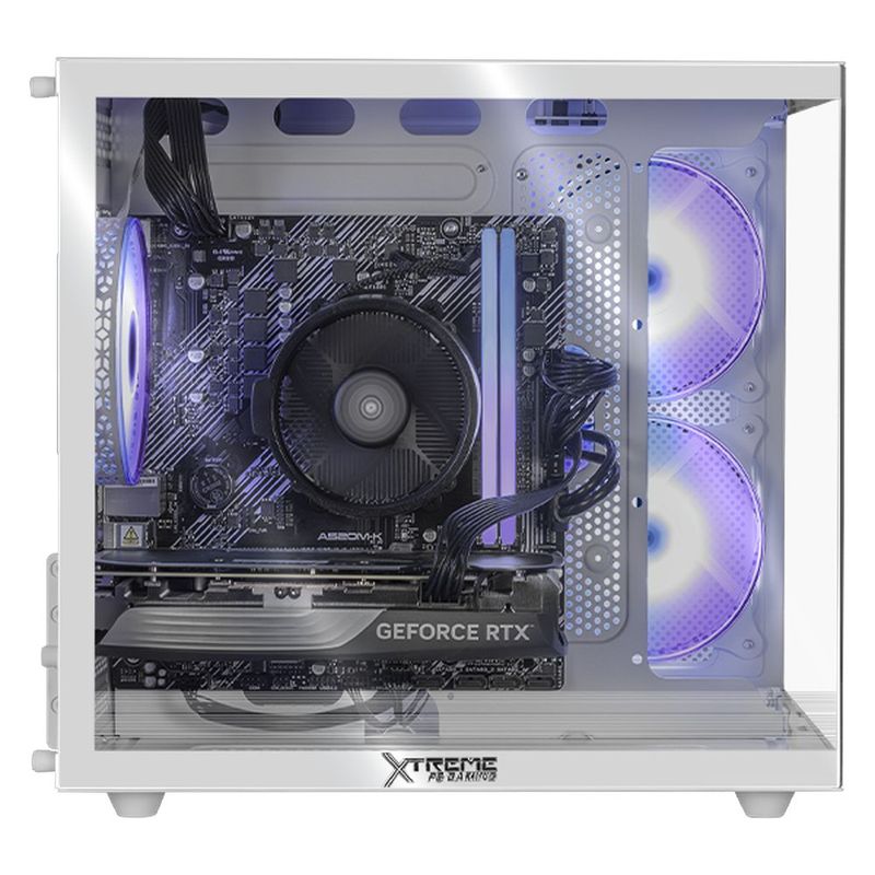 Xtreme pc rtx 4060 ti ryzen 7 16gb 1tb monitor 31.5 white