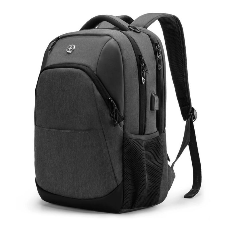 Mochila Swissdigital de 16 pulgadas con puerto de carga USB