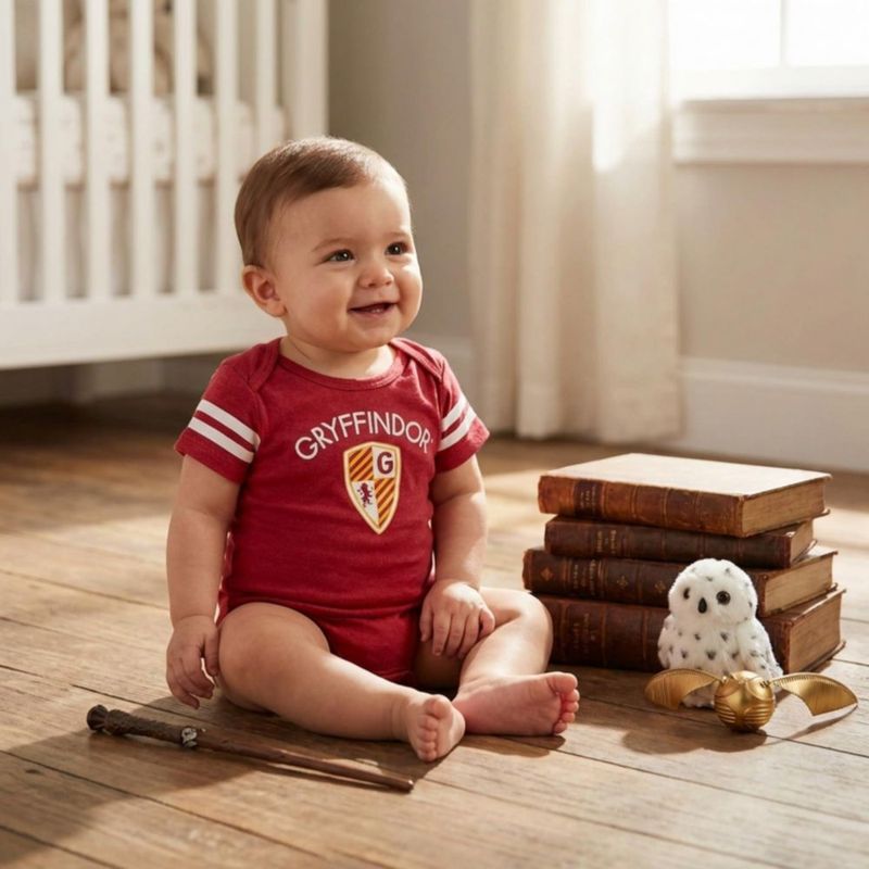 Body Harry Potter 6-9 meses 4 unidades multicolor