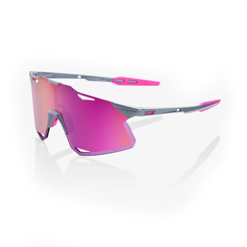 Gafas de sol 100% Hypercraft con lentes espejo gris/púrpura