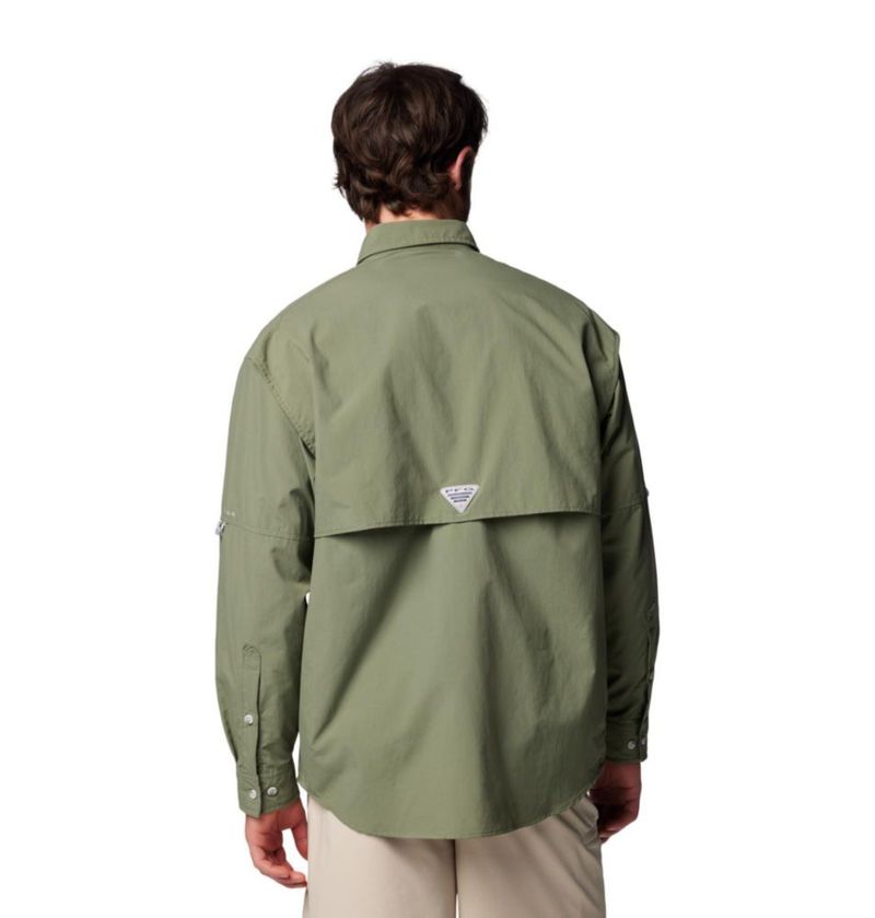 Camisa Columbia PFG Bahama II de manga larga Cypress para hombre