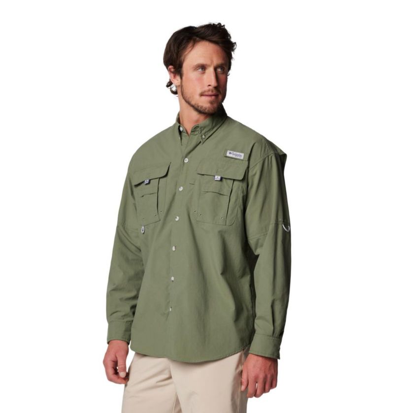 Camisa Columbia PFG Bahama II de manga larga Cypress para hombre