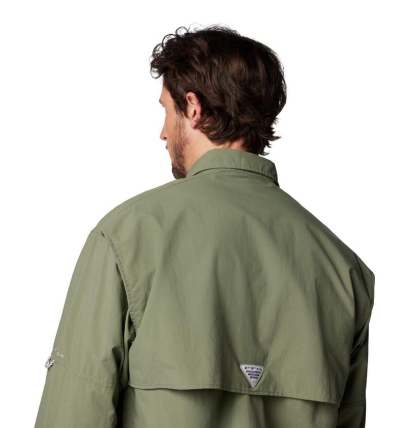 Camisa Columbia PFG Bahama II de manga larga Cypress para hombre