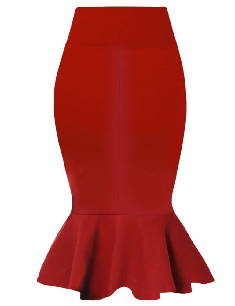 FALDA Hybrid & Company KSK45010 ROJA TALLA L COLA DE SIRENA