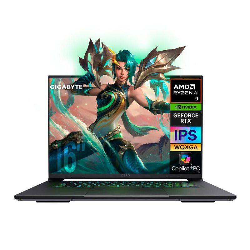 Laptop gamer gigabyte aero rtx 5070 ryzen ai 9 64gb 1tb 16"
