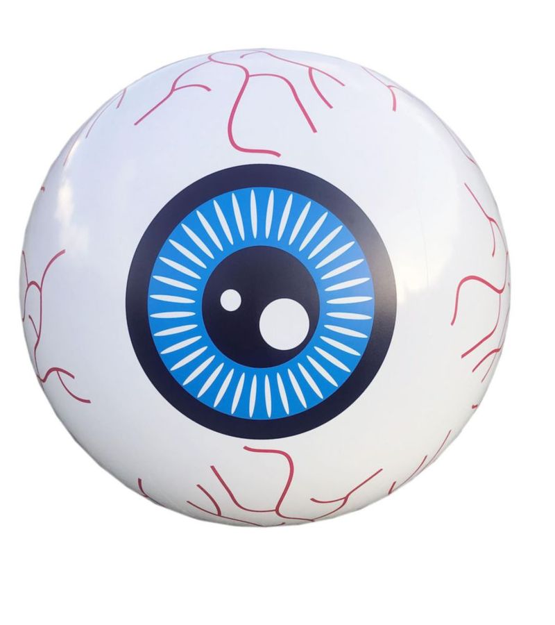 Bola de Ojos Inflable Snatlly 40 cm LED con Control Remoto