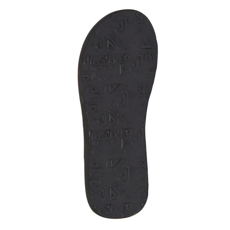 Sandalia Quiksilver 11 M US Gris/Negro de ante con soporte de arco