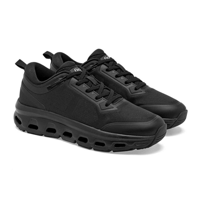 URBANO PLATAFORMA FLEXI 143601 NEGRO TACON 4 cm