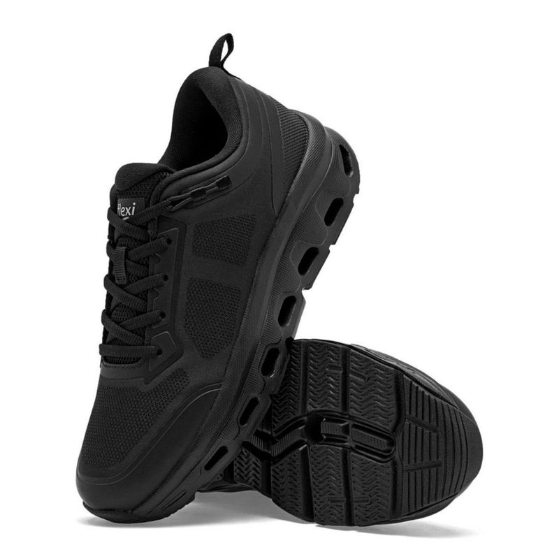 URBANO PLATAFORMA FLEXI 143601 NEGRO TACON 4 cm