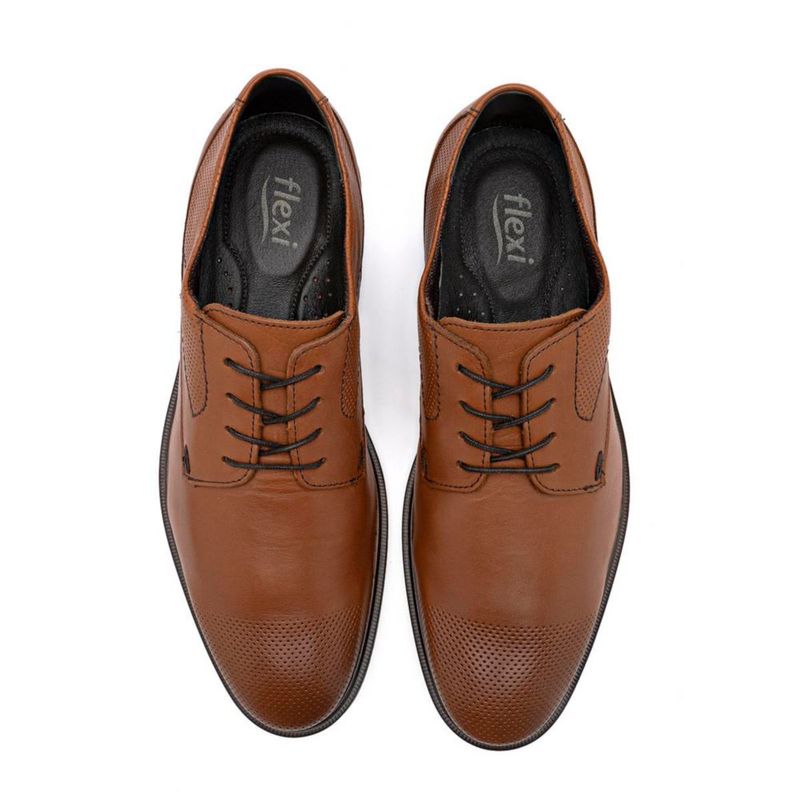 VESTIR AGUJETA FLEXI 400111 CAMEL Piel