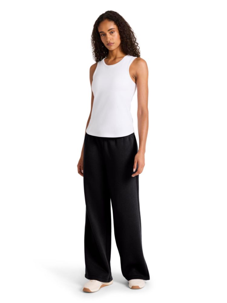 Pantalones Reebok de Pierna Ancha 76 cm Negro XL