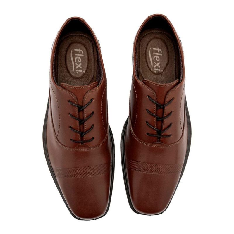 VESTIR AGUJETA FLEXI 406411 CAMEL Piel